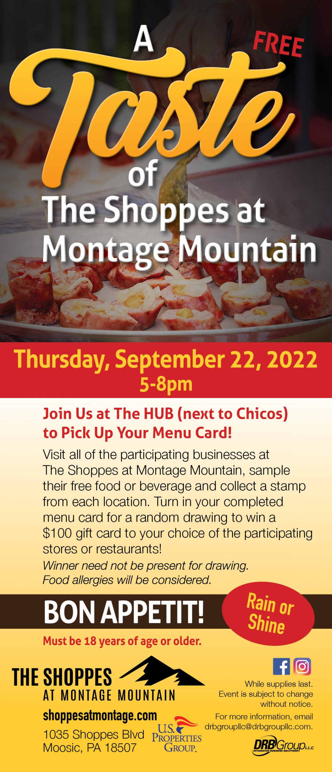 A Taste of The Shoppes at Montage Mountain - The Shoppes At Montage