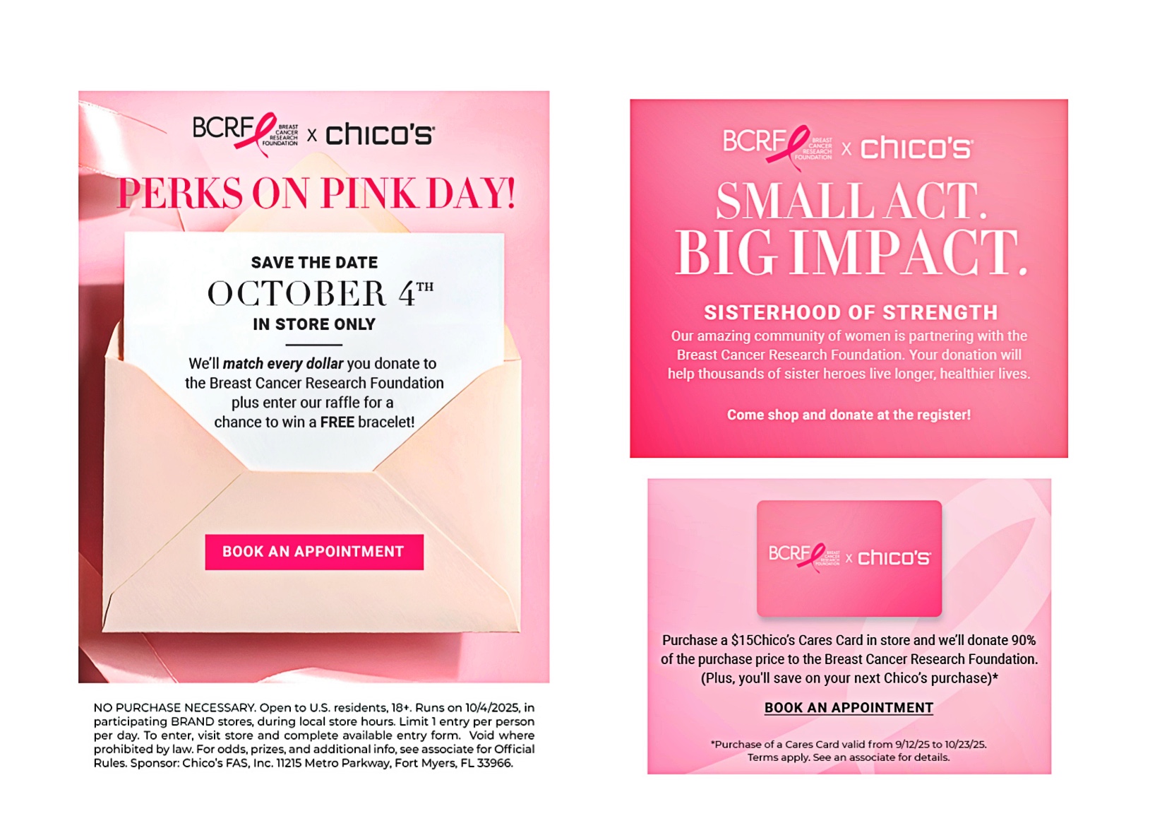 Perks on Pink Day